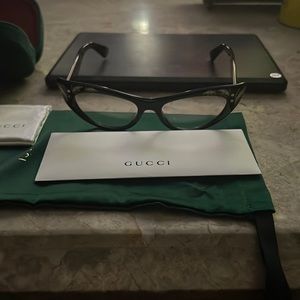 GUCCI 50mm Cat Eye Optical Sunglasses